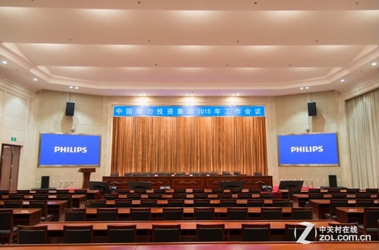 利亚德飞利浦打造壁挂式LED会议用屏幕