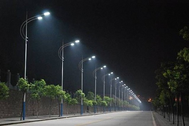 节能环保 重庆昌州大道升级LED路灯